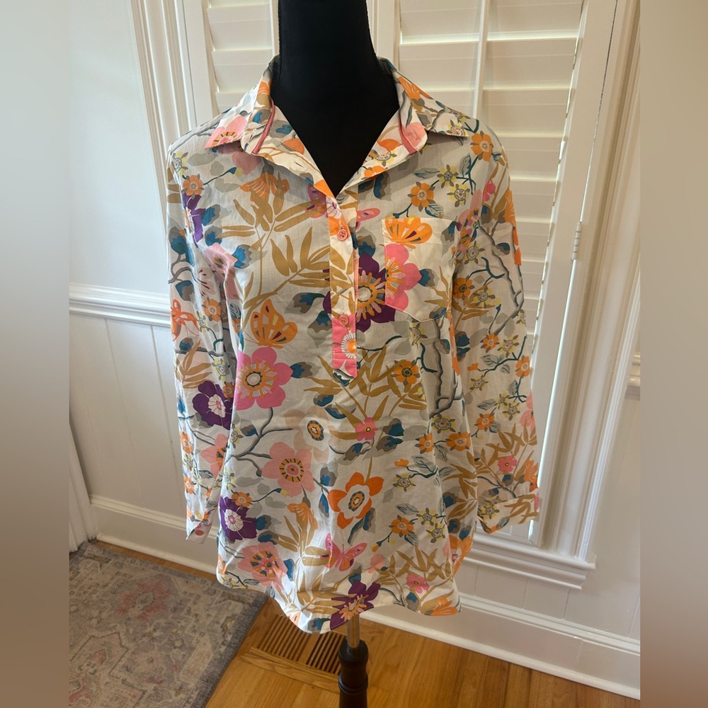 Jade Floral Blouse